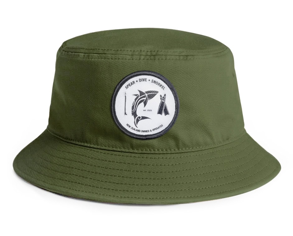 Spear Dive Snorkel Bucket Hat Army