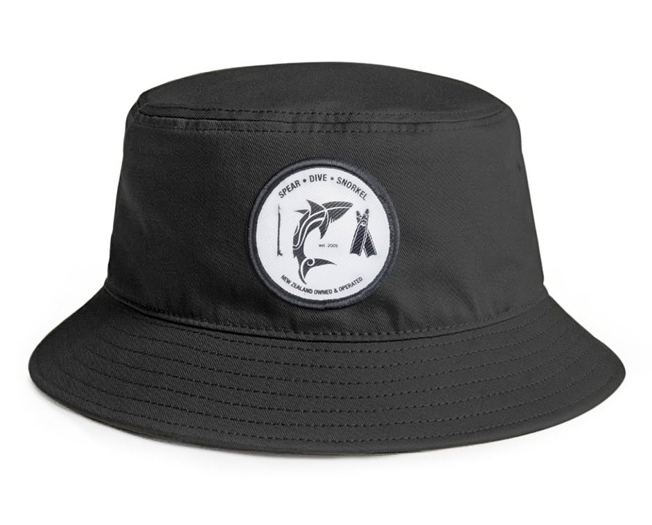 Spear Dive Snorkel Bucket Hat Black